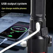 Versatile High Power Led Flashlight Focus Light Power Bank and Window Hammer